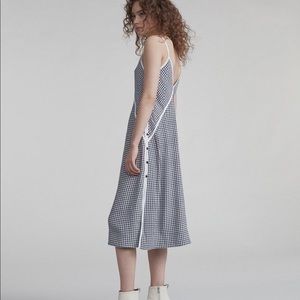 Rag & Bone Laurie Gingham Button Dress
